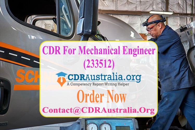 CDR For Mechanical Engineer (233512)